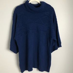 BOGO 50% Lane Bryant Blue Sweater Size 18/20W
